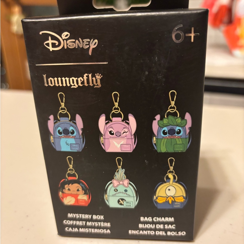 Disney Loungefly Stitch Bag Charm. Mystery box